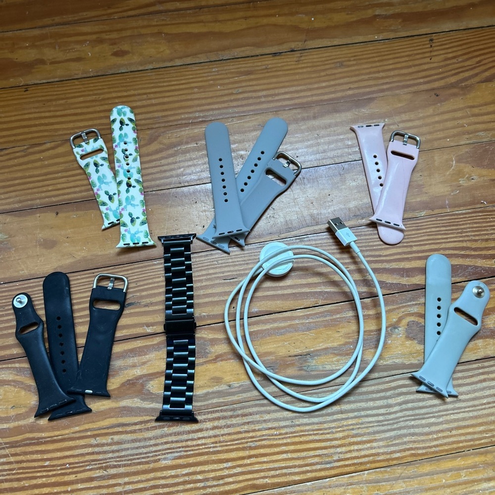 Apple Watch Band Collection - Black, Gray, Pink, Patterned